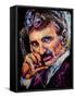 Nikola Tesla 003-Rock Demarco-Framed Stretched Canvas