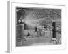 Nikola Tesla Produces Artificial 'Lighting'-null-Framed Photographic Print