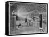 Nikola Tesla Produces Artificial 'Lighting'-null-Framed Stretched Canvas