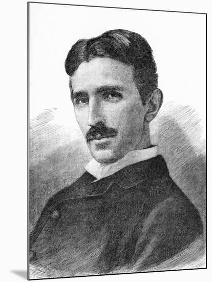 Nikola Tesla, Serb-US Physicist-Science Photo Library-Mounted Photographic Print