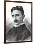Nikola Tesla, Serb-US Physicist-Science Photo Library-Framed Photographic Print