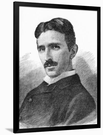 Nikola Tesla, Serb-US Physicist-Science Photo Library-Framed Photographic Print