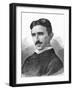 Nikola Tesla, Serb-US Physicist-Science Photo Library-Framed Photographic Print