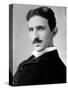 Nikola Tesla, Serbian-American Inventor-Science Source-Stretched Canvas
