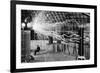 Nikola Tesla, Serbian-American Inventor-Science Source-Framed Giclee Print