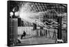 Nikola Tesla, Serbian-American Inventor-Science Source-Framed Stretched Canvas