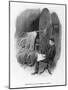 Nikola Tesla Serbian Inventor Seated Beside His Wireless Telegraphy Apparatus-Warwick Goble-Mounted Art Print