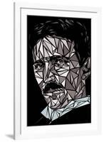 Nikola Tesla-Cristian Mielu-Framed Art Print