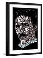 Nikola Tesla-Cristian Mielu-Framed Art Print