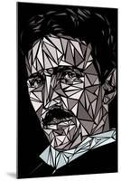 Nikola Tesla-Cristian Mielu-Mounted Art Print