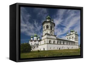 Nikola-Vyazhischi Convent, Novgorod Oblast, Veliky Novgorod, Russia-Walter Bibikow-Framed Stretched Canvas