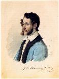 Portrait of Sasha Ivashev, 1834-Nikolai Alexandrovich Bestuzhev-Giclee Print