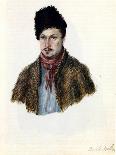 Portrait of Decembrist Vasily Ivashev (1797-184), 1834-Nikolai Alexandrovich Bestuzhev-Giclee Print