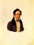 Portrait of Leopold Niemirowski (1810-188), 1843-Nikolai Alexandrovich Bestuzhev-Giclee Print