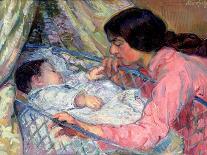 At the Cradle-Nikolai Alexandrovich Tarkhov-Stretched Canvas
