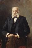 Portrait of the Author Gleb Uspensky (1843-190), 1884-Nikolai Alexandrovich Yaroshenko-Giclee Print