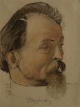 Portrait of Martin Andersen Nexo (1869-195), 1922-Nikolai Andreevich Andreev-Giclee Print