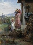 Morning in a Village, 1880S-Nikolai Andreyevich Koshelev-Stretched Canvas