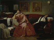 Mercury Lulling Argus to Sleep, 1864-Nikolai Andreyevich Koshelev-Stretched Canvas