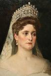 Portrait of the Empress Alexandra Feodorovna, 1907-Nikolai Bodarevsky-Mounted Giclee Print