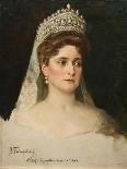 Portrait of the Empress Alexandra Feodorovna, 1907-Nikolai Bodarevsky-Framed Giclee Print