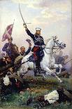 Russian General Mikhail Skobelev on Horseback-Nikolai Dmitrievich Dmitriev-Orenburgsky-Giclee Print