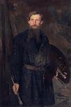 Portrait of Piotr Ilyich Tchaikovsky (1840-93), Russian Composer, 1893-Nikolai Dmitrievich Kuznetsov-Framed Stretched Canvas