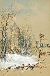 Design for New Year Card, 1896-Nikolai Konstantinovich Konstantinov-Laminated Giclee Print