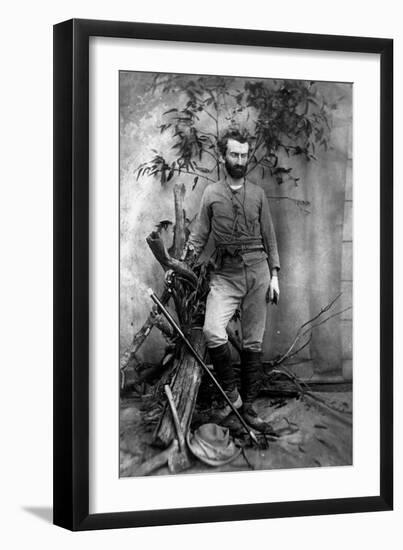 Nikolai Nikolaevich Miklukho-Maklai, Russian Anthropologist, Queensland, Australia, C1880-null-Framed Giclee Print