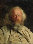 Portrait of Mikhail Alexandrovich Bakunin-Nikolai Nikolajevitch Gay-Giclee Print