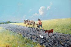 Horseman-Nikolai Nikolayevich Karasin-Framed Giclee Print