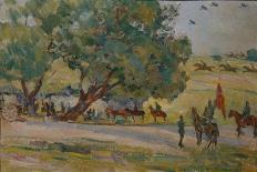 The Sabine Hills, 1909-1912-Nikolai Pavlovich Ulyanov-Framed Stretched Canvas