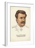 Nikolai Przhevalsky, Russian Geographer and Explorer-null-Framed Giclee Print