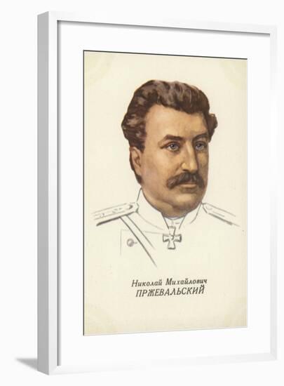 Nikolai Przhevalsky, Russian Geographer and Explorer-null-Framed Giclee Print