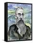 Nikolai Rimsky-Korsakov - caricature of the Russian composer-Neale Osborne-Framed Stretched Canvas