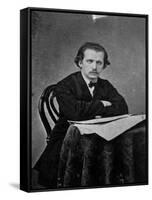 Nikolai Rubinstein, Russian Pianist and Composer, C1880-C1881-null-Framed Stretched Canvas