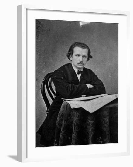 Nikolai Rubinstein, Russian Pianist and Composer, C1880-C1881-null-Framed Giclee Print