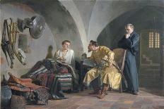 Homely Scene of Peasant Life, 1855-Nikolai Vasilyevich Nevrev-Giclee Print
