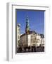 Nikolaj Kirke (Nikolai Church), Copenhagen, Denmark, Scandinavia, Europe-Simon Montgomery-Framed Photographic Print