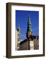 Nikolaj Kirke (Nikolai Church), Copenhagen, Denmark, Scandinavia, Europe-Simon Montgomery-Framed Photographic Print