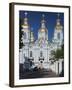 Nikolsky Cathedral, Saint Petersburg, Russia-Walter Bibikow-Framed Premium Photographic Print