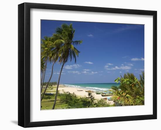 Nilaveli Beach and the Indian Ocean, Trincomalee, Sri Lanka, Asia-Peter Barritt-Framed Photographic Print