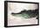 Nile Crocodile (On Ground) Art Poster Print-null-Framed Poster