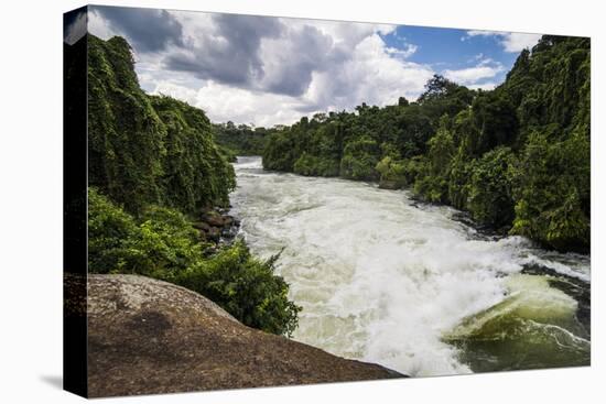 Nile Falls Near Jinja, Uganda, East Africa, Africa-Michael-Stretched Canvas