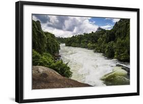 Nile Falls Near Jinja, Uganda, East Africa, Africa-Michael-Framed Photographic Print