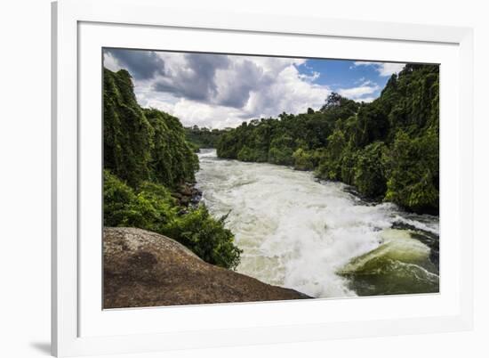 Nile Falls Near Jinja, Uganda, East Africa, Africa-Michael-Framed Photographic Print