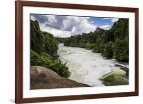 Nile Falls Near Jinja, Uganda, East Africa, Africa-Michael-Framed Photographic Print