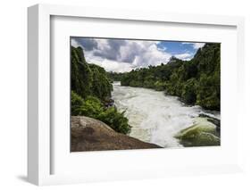 Nile Falls Near Jinja, Uganda, East Africa, Africa-Michael-Framed Photographic Print