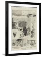 Nile Sketches-null-Framed Premium Giclee Print