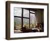 Nilgiri Range Whilst Enjoying Breakfast in Om's Home Hotel at Jomsom on the Annapurna Circuit Trek-Don Smith-Framed Photographic Print